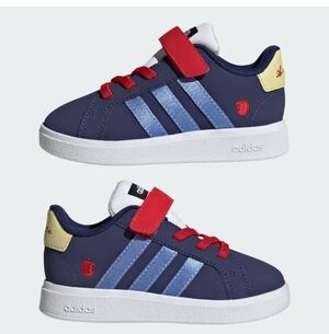 NIB Adidas Disney Snow White Grand Court 2.0 Shoes Sneakers Kids 8k